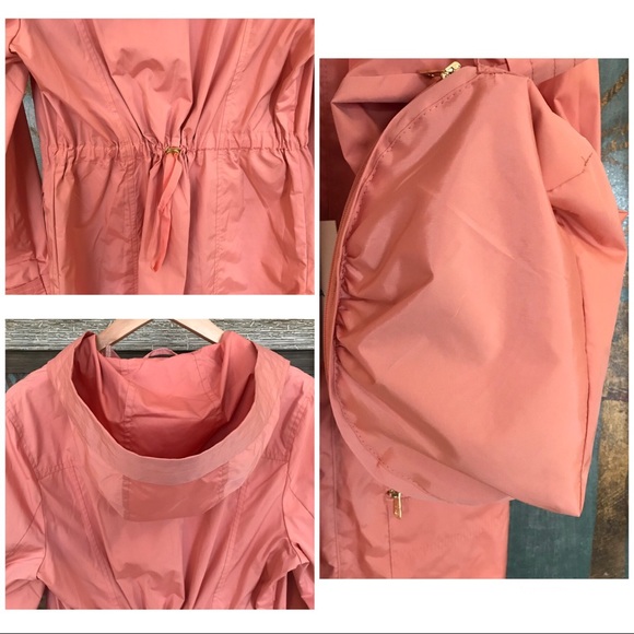 Cole Haan Tangerine Packable Hooded Jacket - Picture 7 of 8